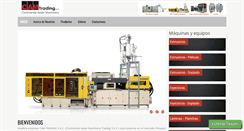 Desktop Screenshot of camtradingsac.com